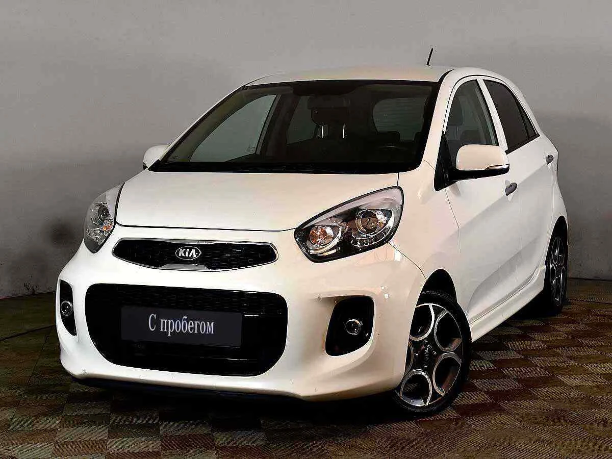 KIA Picanto, Белый, 2015, Автоматическая, 85 л.с., цена от 655 000 руб.