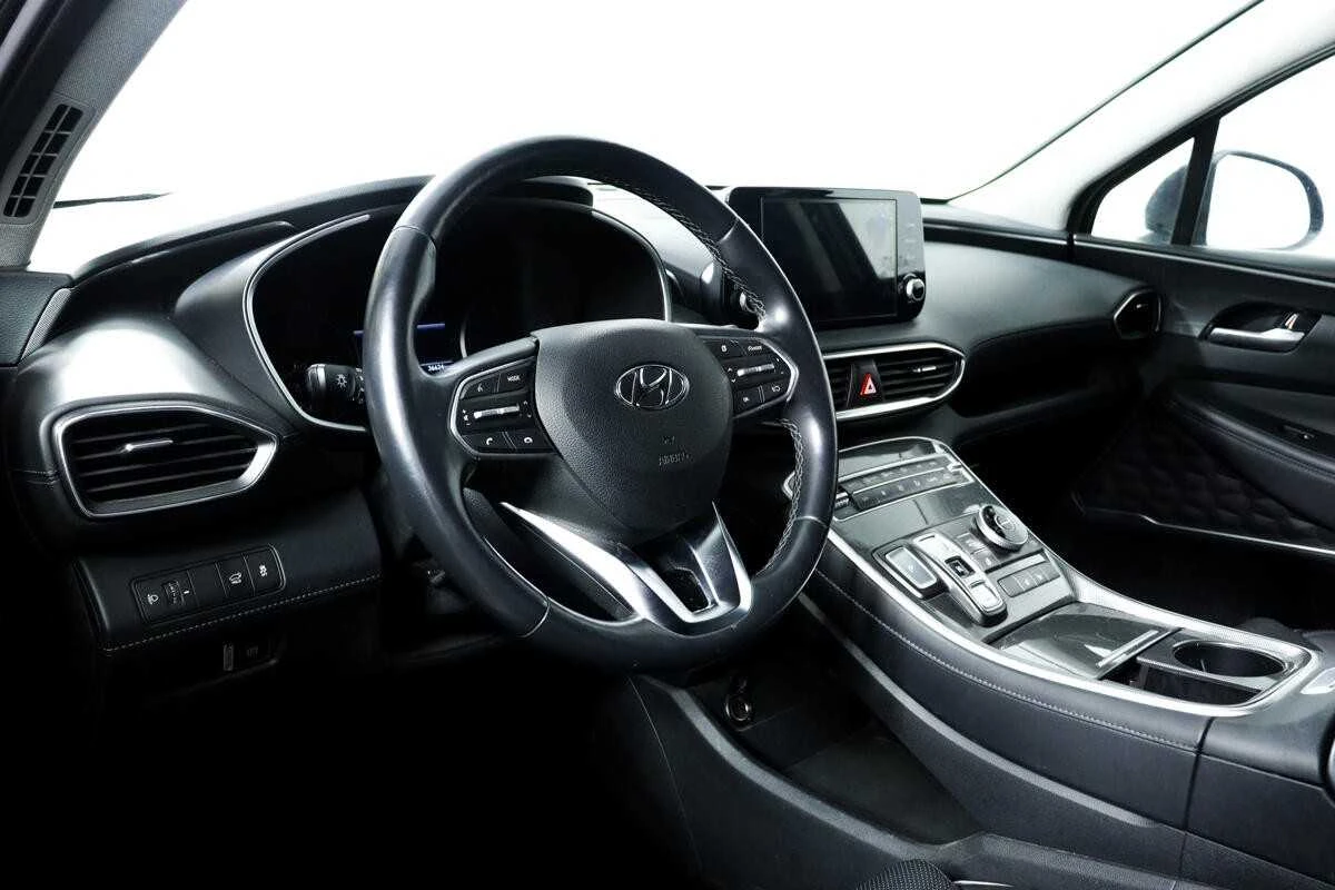 HYUNDAI SANTA FE, Черный, 2021, Робот, 199 л.с., цена от 2 048 000 руб.
