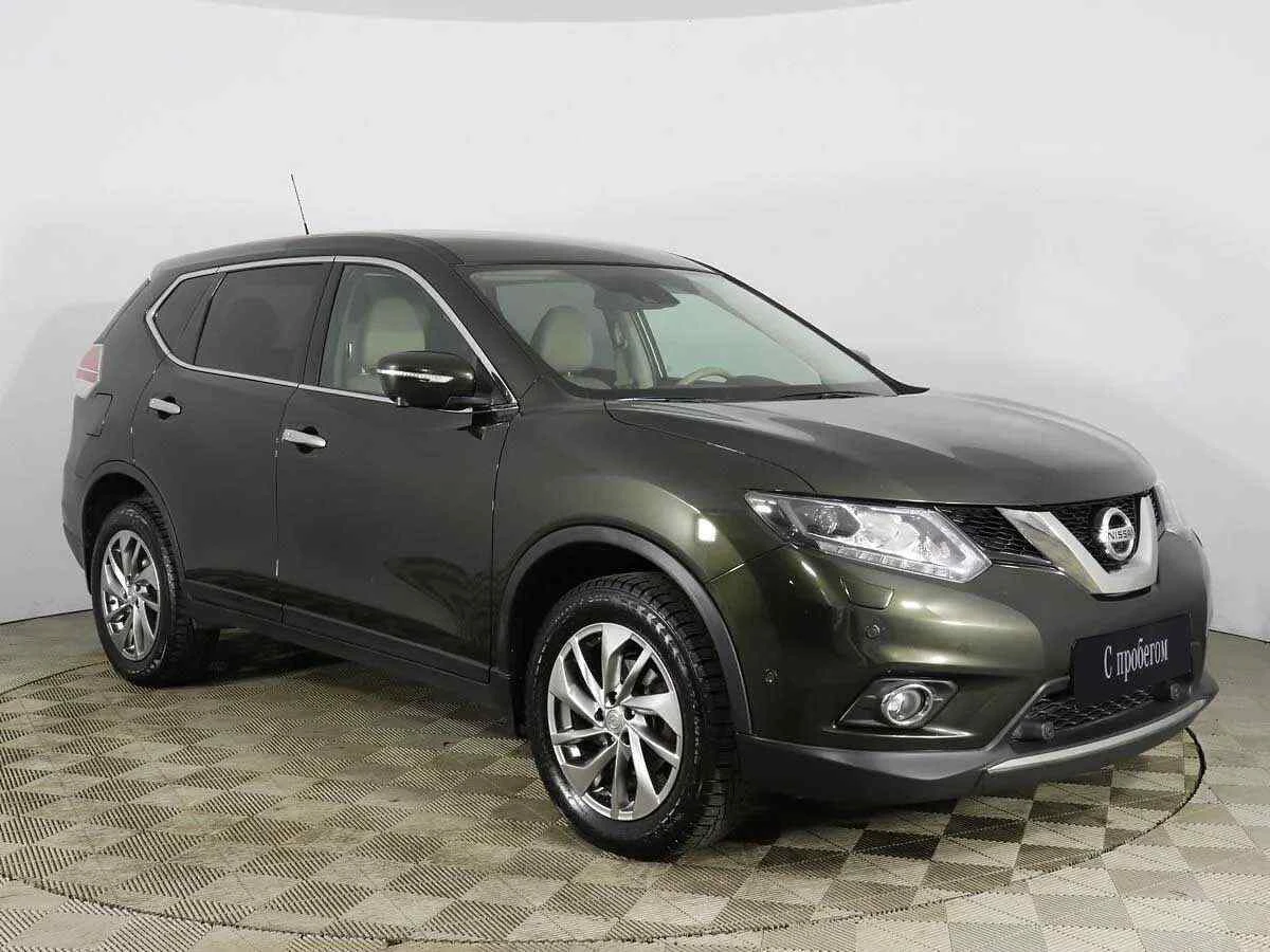 Nissan X-Trail, Зеленый, 2016, Вариатор, 171 л.с., цена от 1 137 000 руб.
