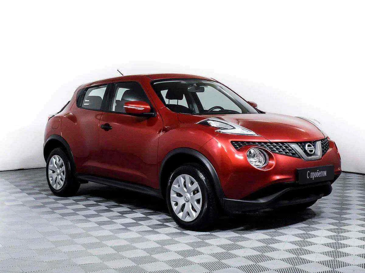 Nissan Juke, Красный, 2014, Вариатор, 117 л.с., цена от 876 900 руб.