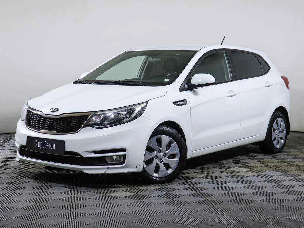 KIA Rio, Белый, 2017, Автоматическая, 123 л.с., цена от 480 000 руб.