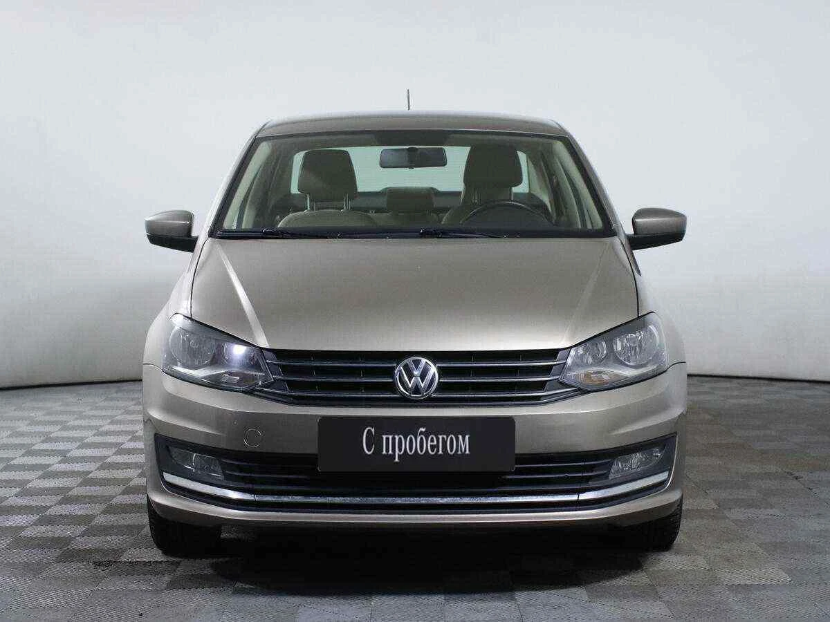 Volkswagen Polo, Бежевый, 2017, Автоматическая, 110 л.с., цена от 509 000 руб.