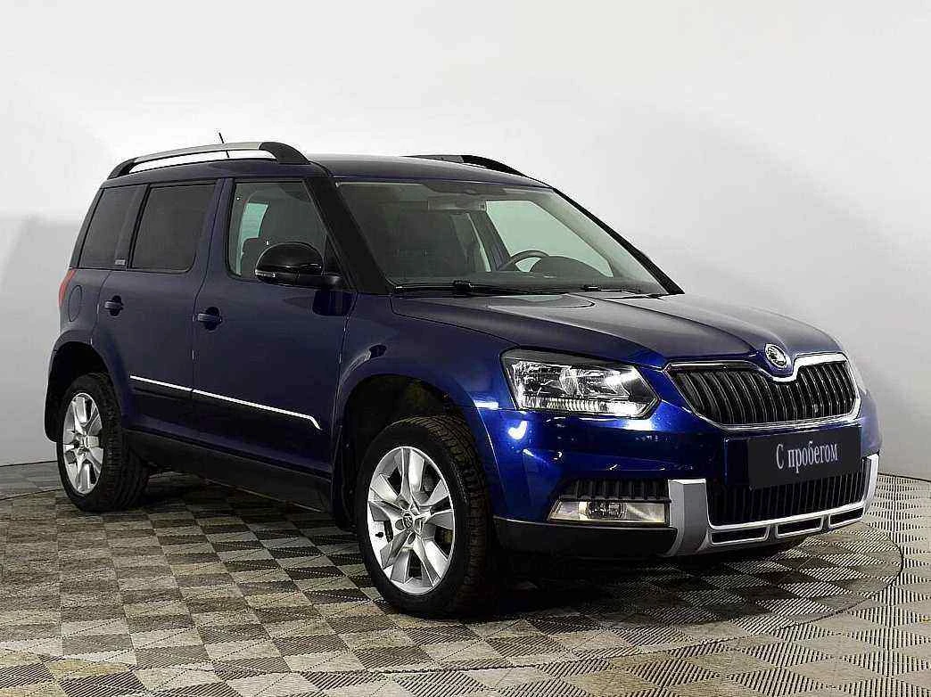 Skoda Yeti, Синий, 2015, Робот, 152 л.с., цена от 943 000 руб.