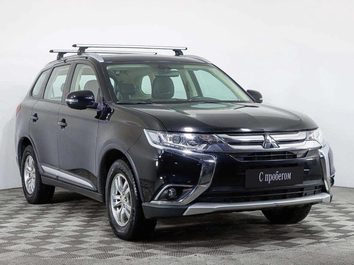 MITSUBISHI OUTLANDER, Черный, 2015, Вариатор, 146 л.с., цена от 1 078 400 руб.