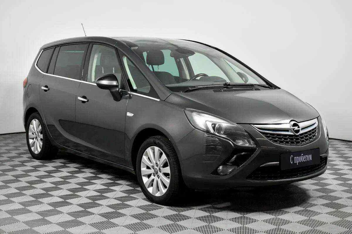 Opel Zafira, Серый, 2013, Автоматическая, 140 л.с., цена от 896 400 руб.