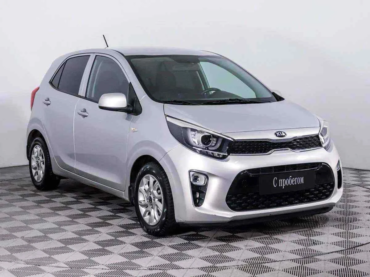 KIA Picanto, Серебряный, 2018, Автоматическая, 84 л.с., цена от 784 000 руб.