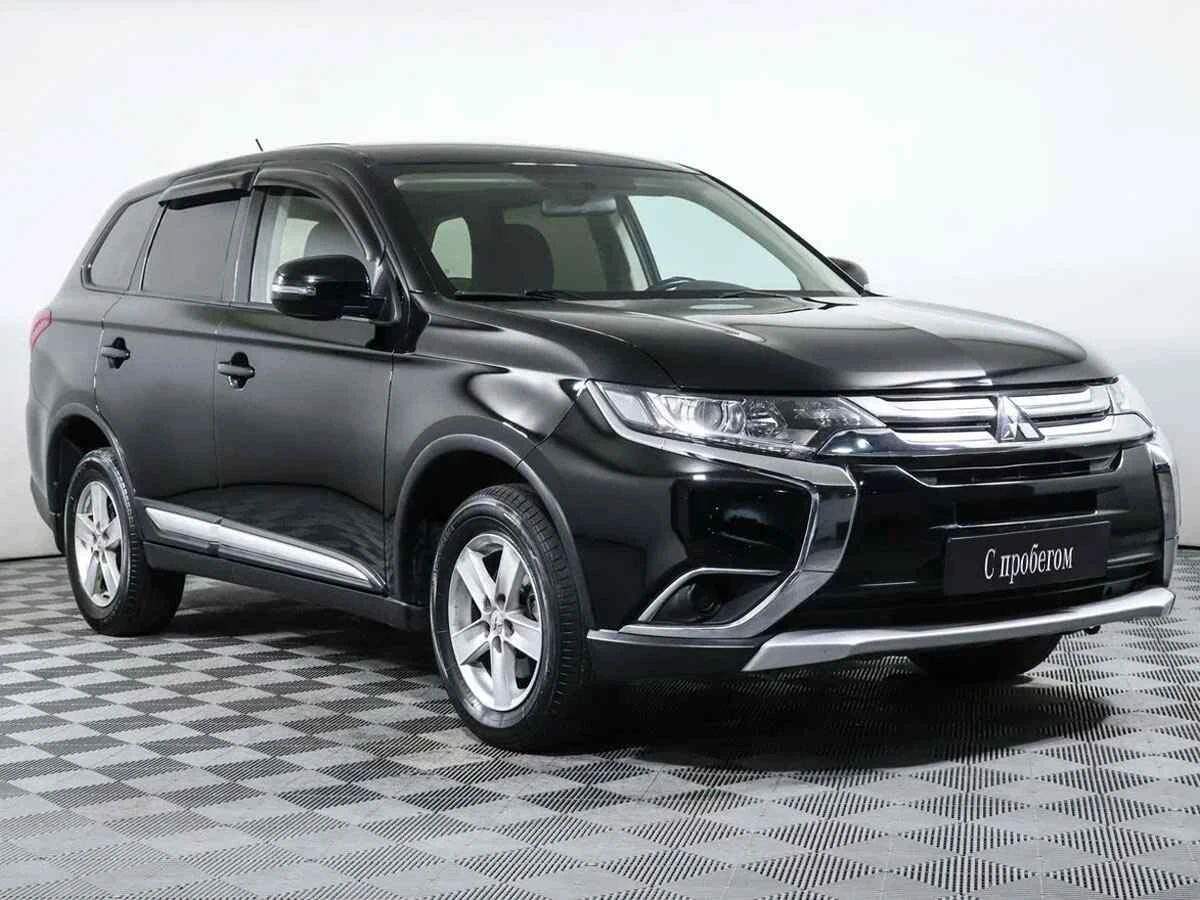 Mitsubishi Outlander, Черный, 2017, Вариатор, 146 л.с., цена от 1 249 000 руб.