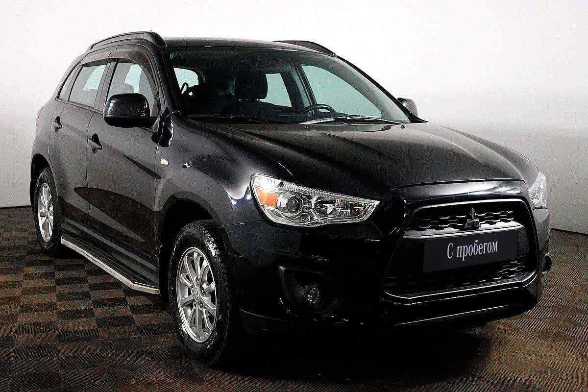 Mitsubishi ASX, Черный, 2013, Вариатор, 140 л.с., цена от 657 000 руб.