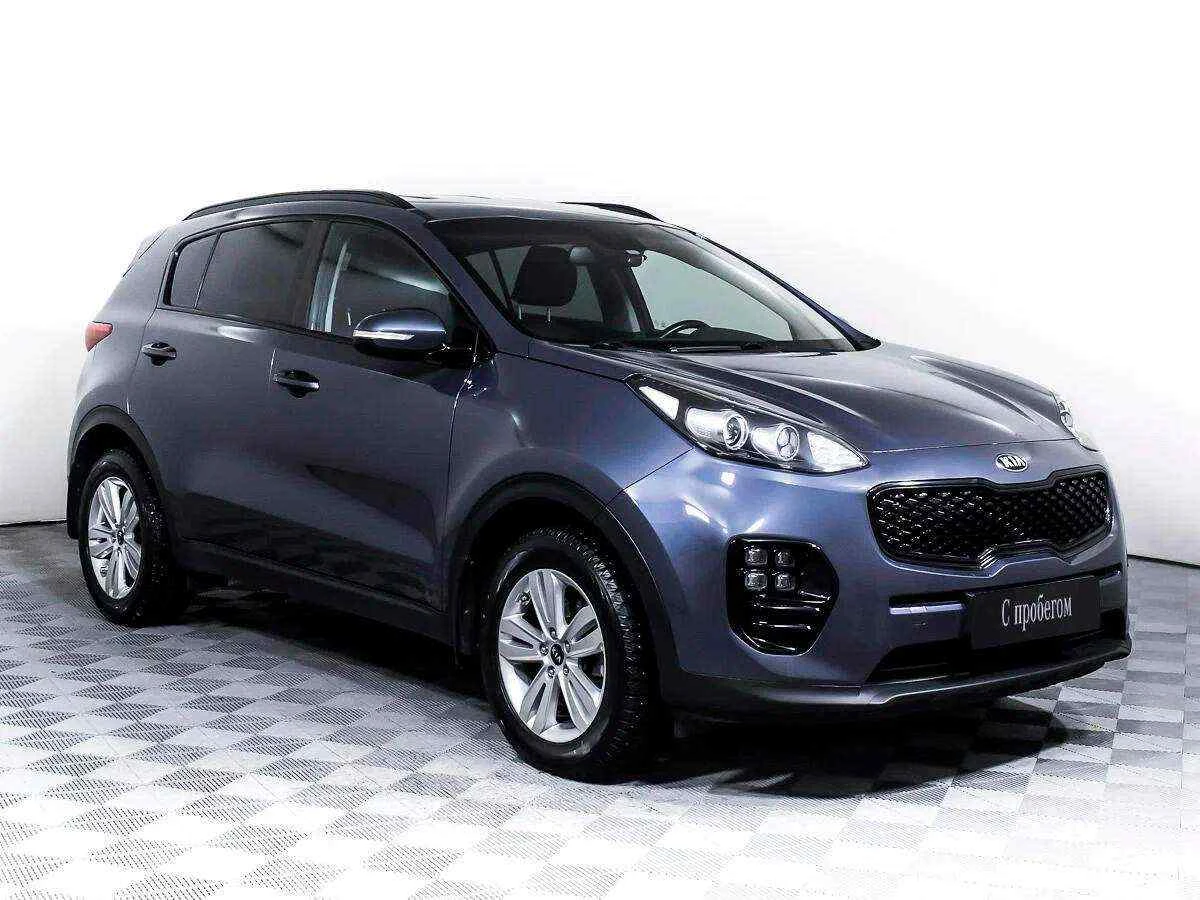 KIA Sportage, Синий, 2017, Автоматическая, 150 л.с., цена от 1 479 000 руб.