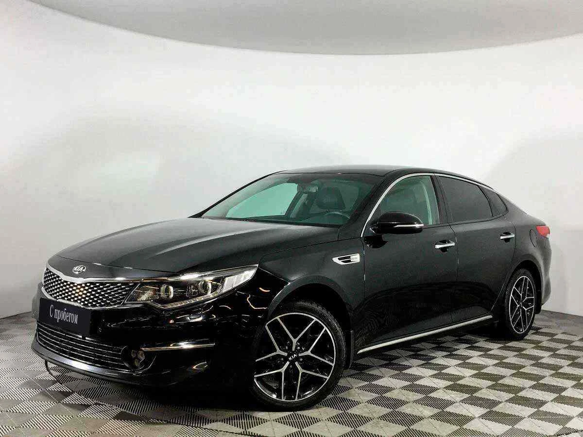 KIA Optima, Черный, 2017, Автоматическая, 188 л.с., цена от 1 230 000 руб.