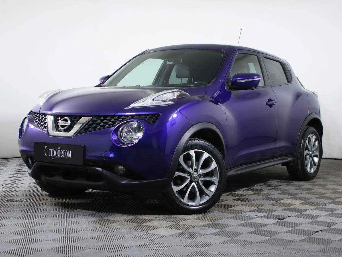 Nissan Juke, Синий, 2017, Вариатор, 117 л.с., цена от 898 000 руб.