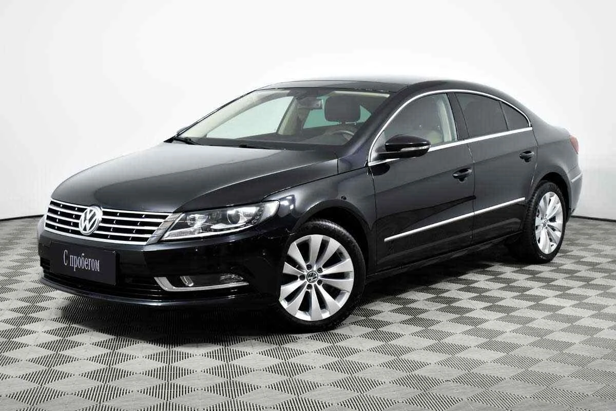 Volkswagen Passat CC, Черный, 2013, Робот, 152 л.с., цена от 915 000 руб.