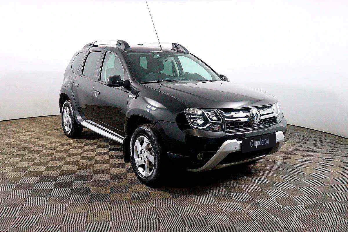 Renault Duster, Черный, 2018, Автоматическая, 143 л.с., цена от 1 097 000 руб.