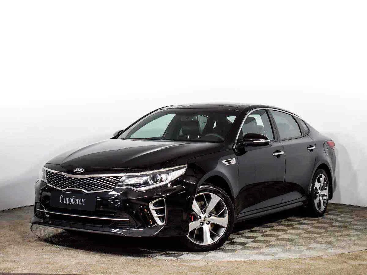 KIA Optima, Черный, 2016, Автоматическая, 245 л.с., цена от 1 182 000 руб.
