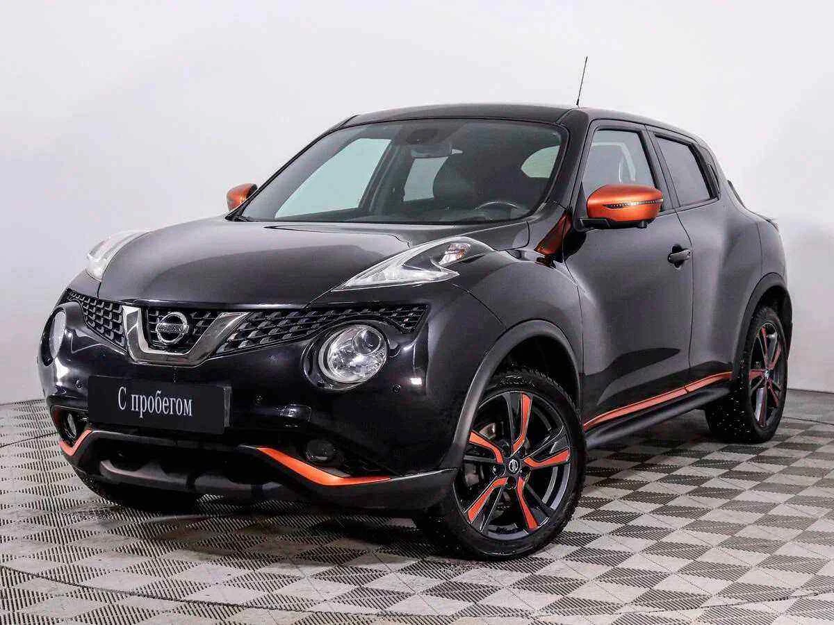Nissan Juke, Черный, 2018, Вариатор, 117 л.с., цена от 1 380 000 руб.