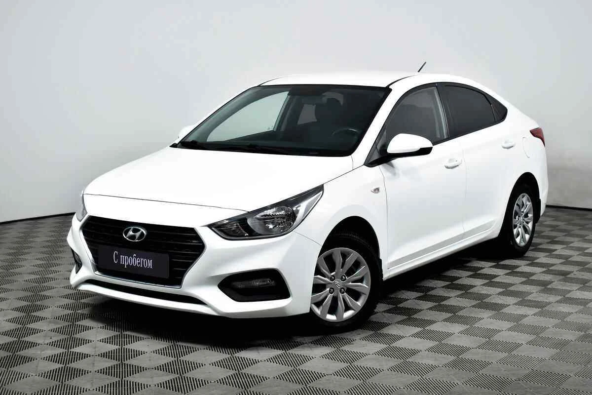 Hyundai Solaris, Белый, 2017, Автоматическая, 123 л.с., цена от 549 000 руб.