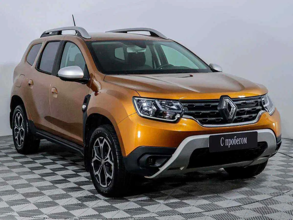 Renault Duster, Оранжевый, 2021, Механическая, 109 л.с., цена от 1 909 000 руб.
