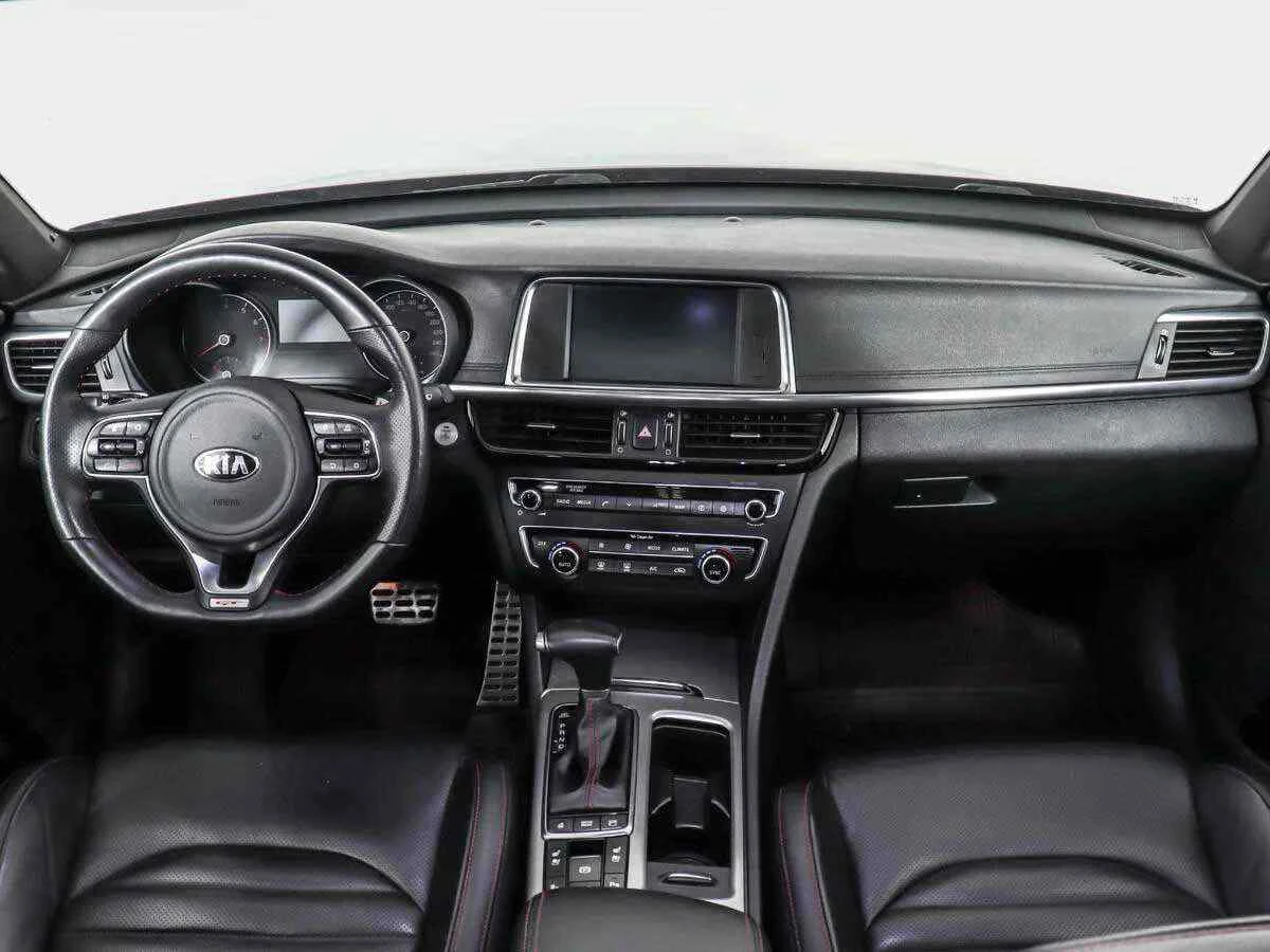 KIA Optima, Черный, 2017, Автоматическая, 245 л.с., цена от 1 251 000 руб.