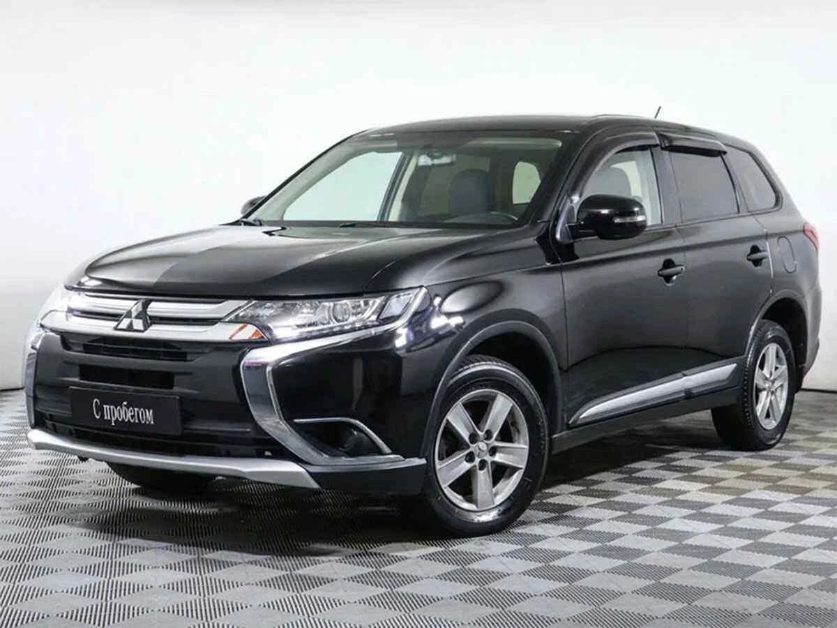 Mitsubishi Outlander, Черный, 2017, Вариатор, 146 л.с., цена от 1 249 000 руб.