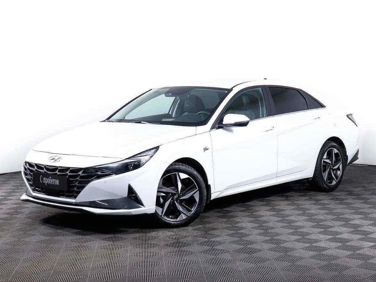 Hyundai Elantra, Белый, 2021, Автоматическая, 150 л.с., цена от 1 549 000 руб.