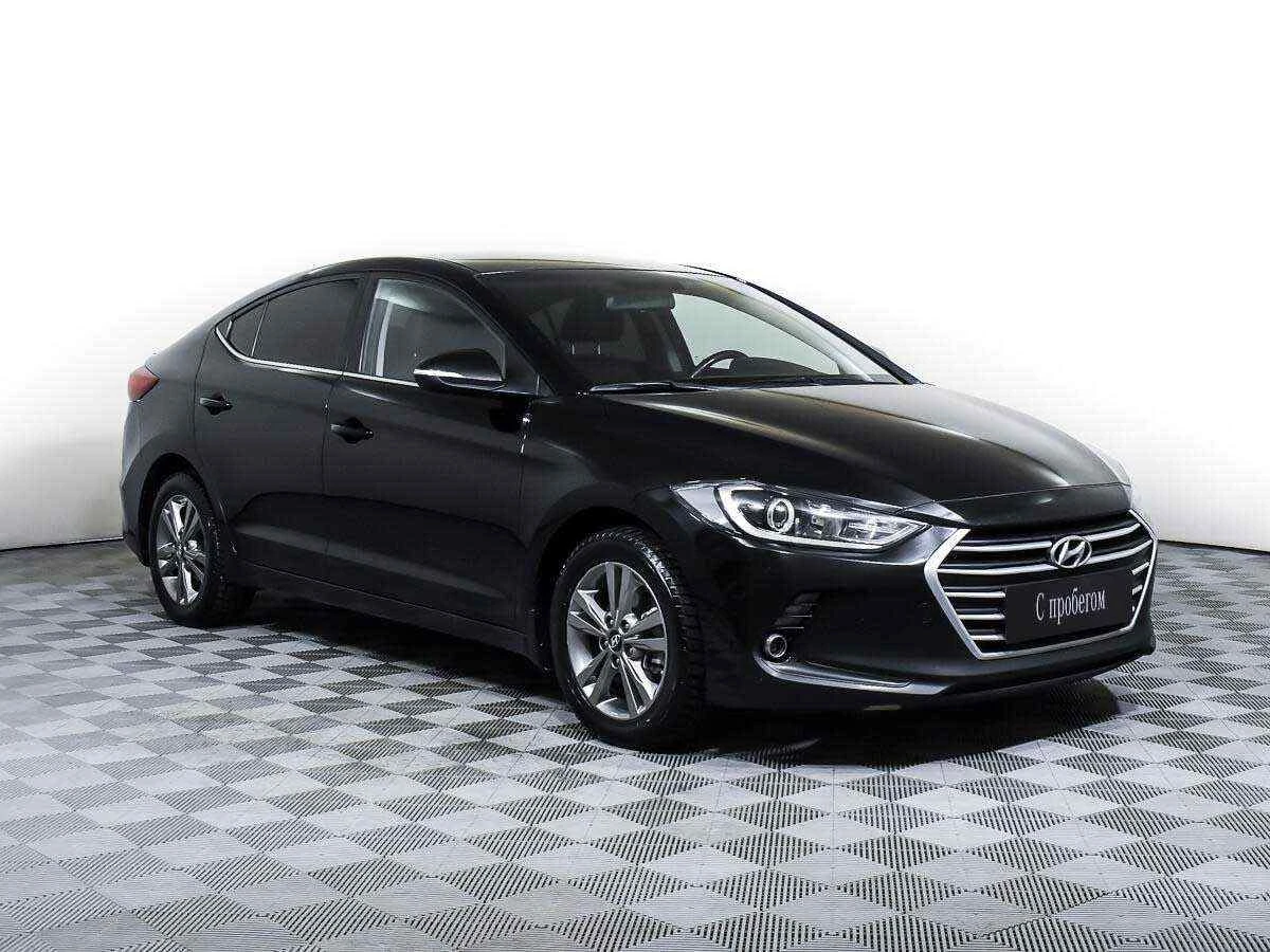Hyundai Elantra, Черный, 2016, Автоматическая, 128 л.с., цена от 729 000 руб.