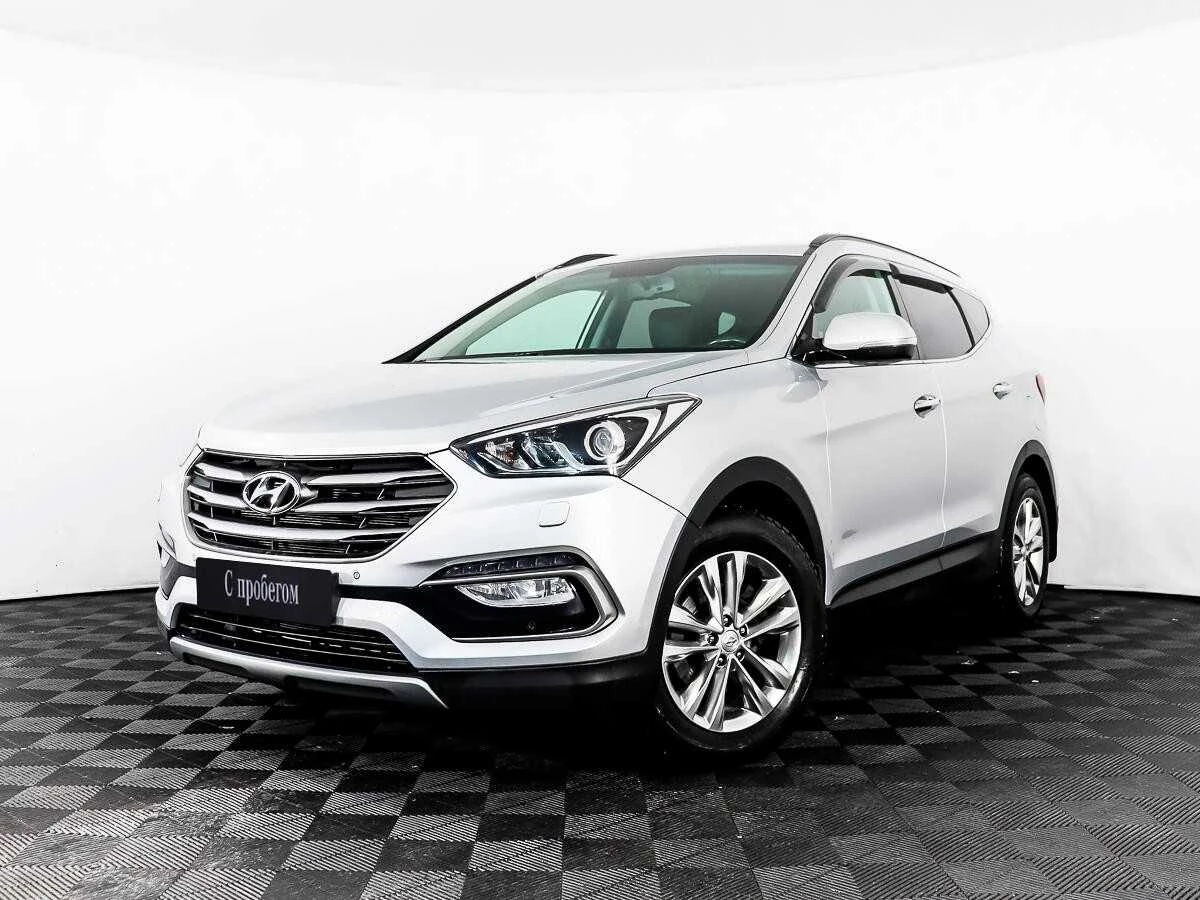 HYUNDAI SANTA FE, Серебряный, 2015, Автоматическая, 171 л.с., цена от 1 376 000 руб.