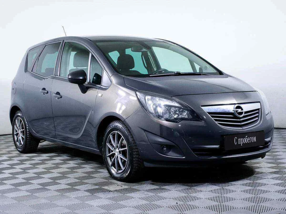 Opel Meriva, Серый, 2013, Автоматическая, 120 л.с., цена от 449 000 руб.