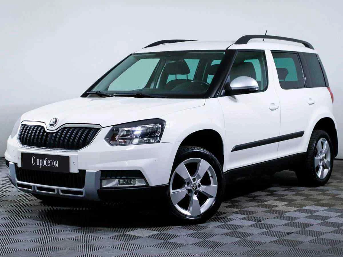 Skoda Yeti, Белый, 2015, Робот, 152 л.с., цена от 640 000 руб.