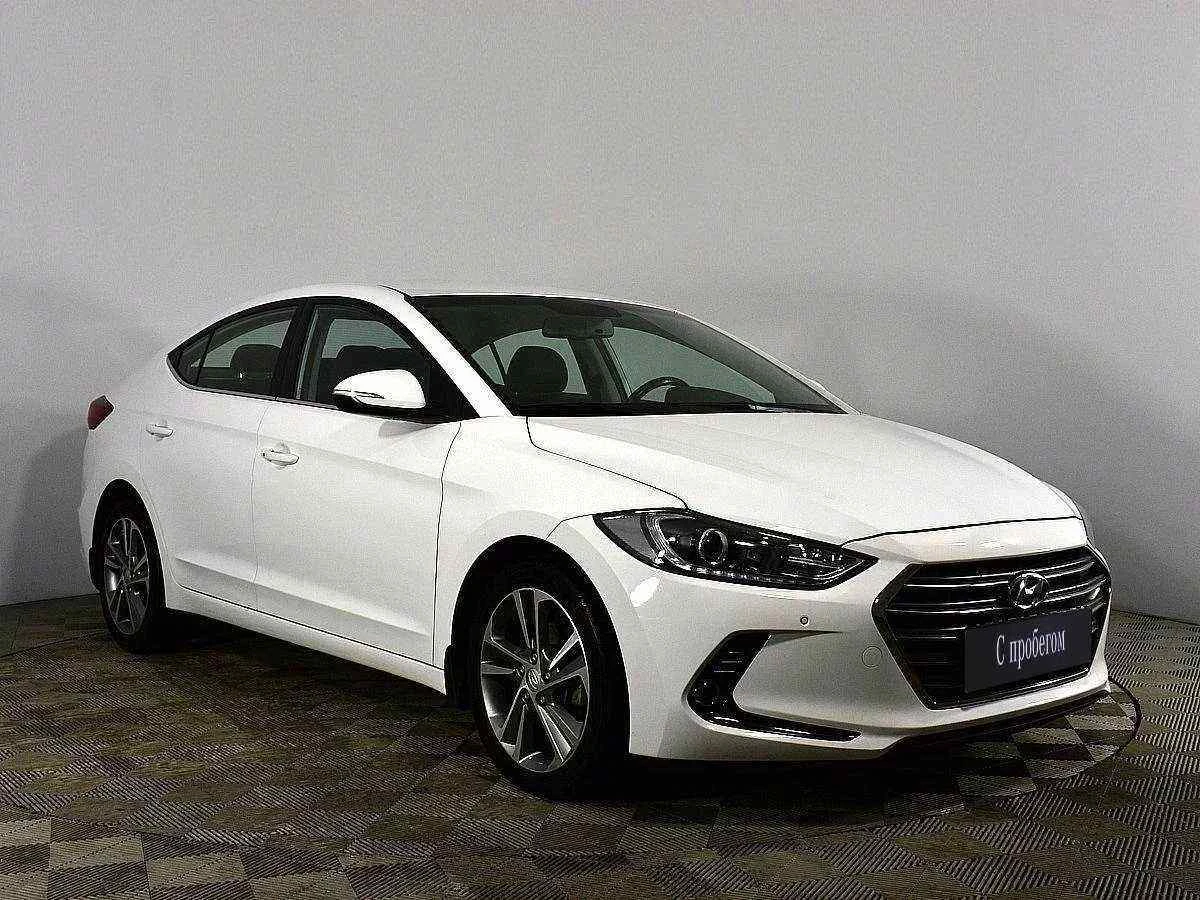 Hyundai Elantra, Белый, 2016, Автоматическая, 150 л.с., цена от 891 000 руб.