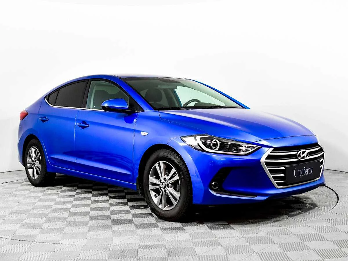 HYUNDAI ELANTRA, Синий, 2017, Автоматическая, 128 л.с., цена от 800 000 руб.