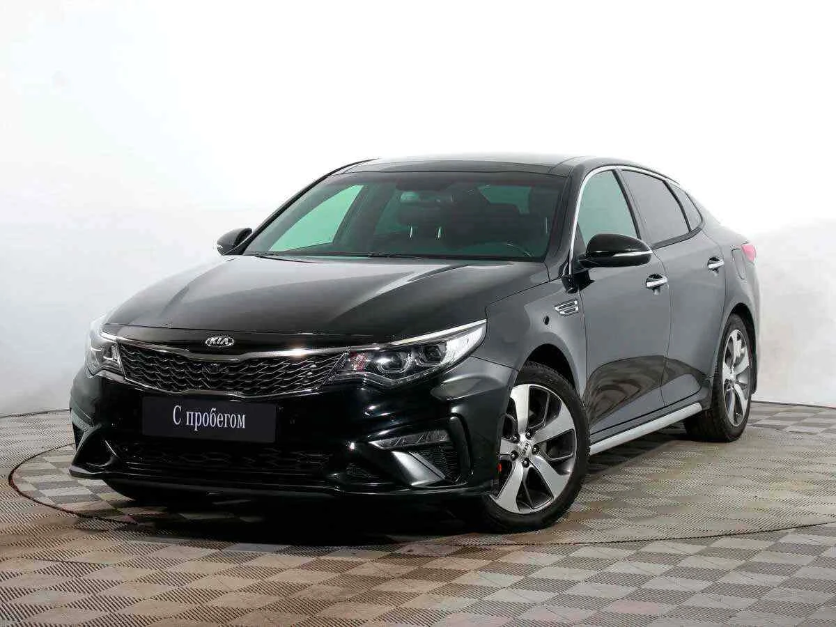 KIA Optima, Черный, 2019, Автоматическая, 188 л.с., цена от 1 477 000 руб.