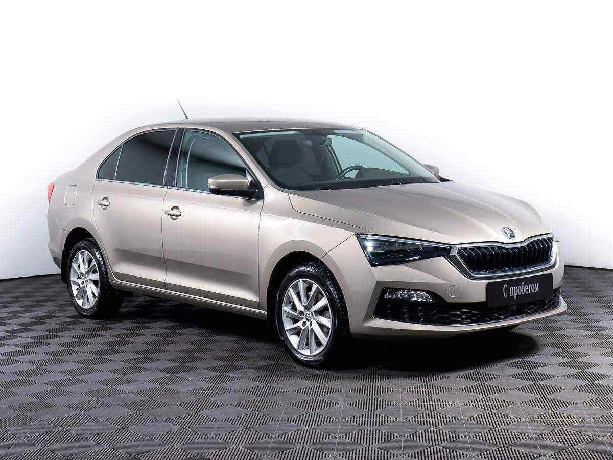 Skoda Rapid, Бежевый, 2020, Автоматическая, 110 л.с., цена от 810 000 руб.
