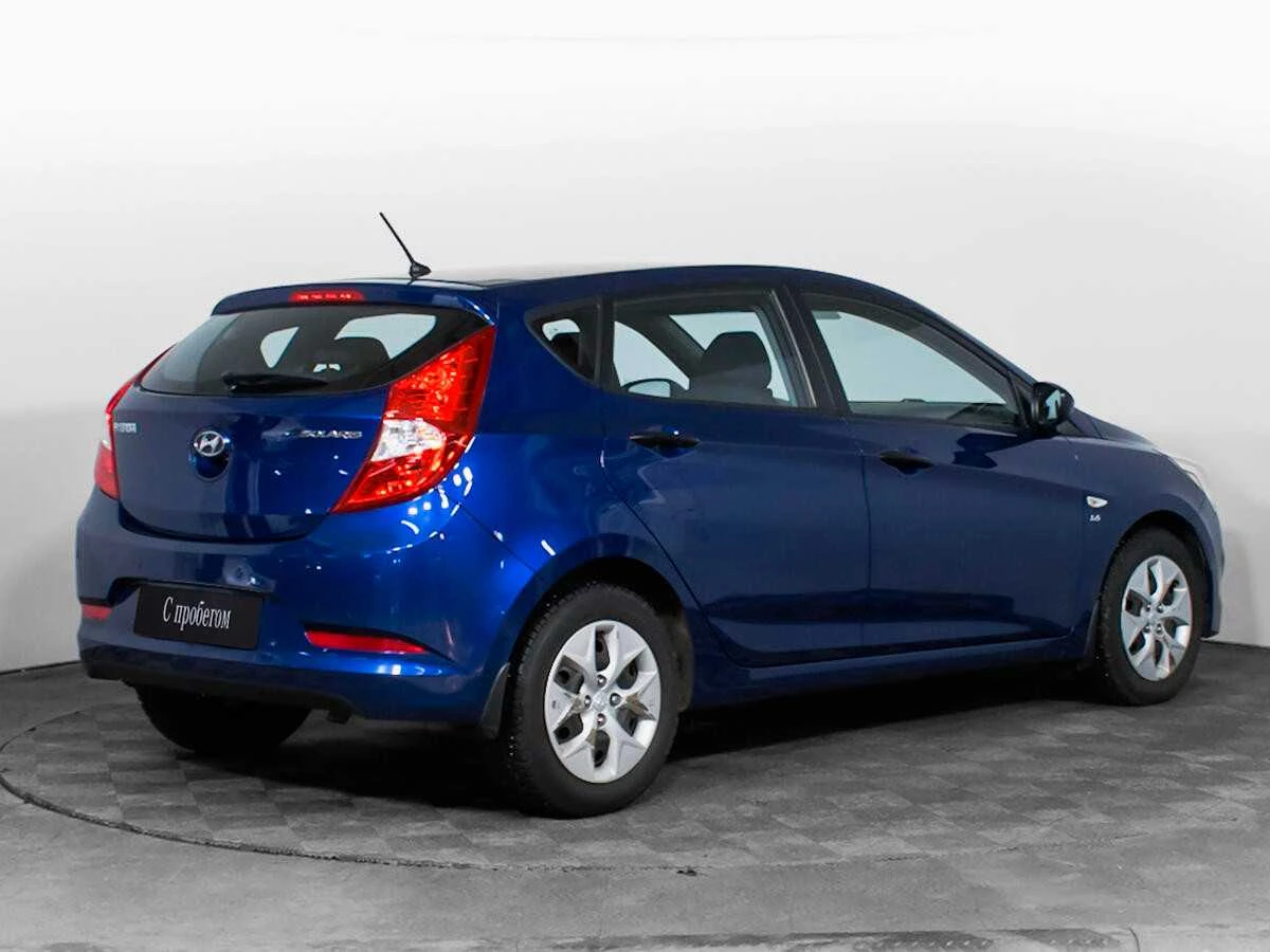 HYUNDAI SOLARIS, Синий, 2015, Автоматическая, 123 л.с., цена от 848 000 руб.