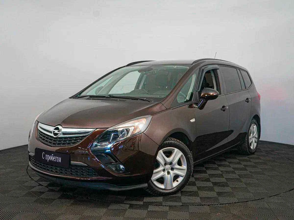 Opel Zafira, Коричневый, 2014, Автоматическая, 140 л.с., цена от 855 700 руб.
