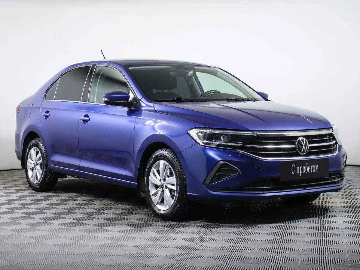 Volkswagen Polo, Синий, 2020, Автоматическая, 110 л.с., цена от 879 000 руб.