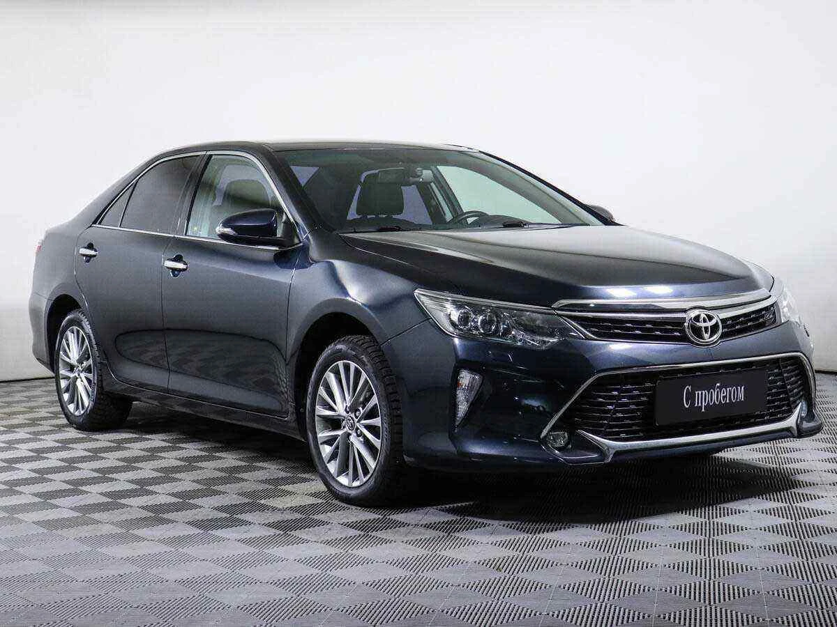 Toyota Camry, Серый, 2017, Автоматическая, 181 л.с., цена от 1 515 000 руб.