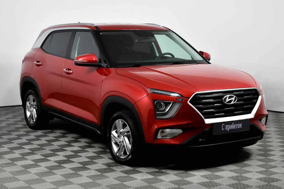 Hyundai Creta, Красный, 2021, Автоматическая, 123 л.с., цена от 1 655 000 руб.