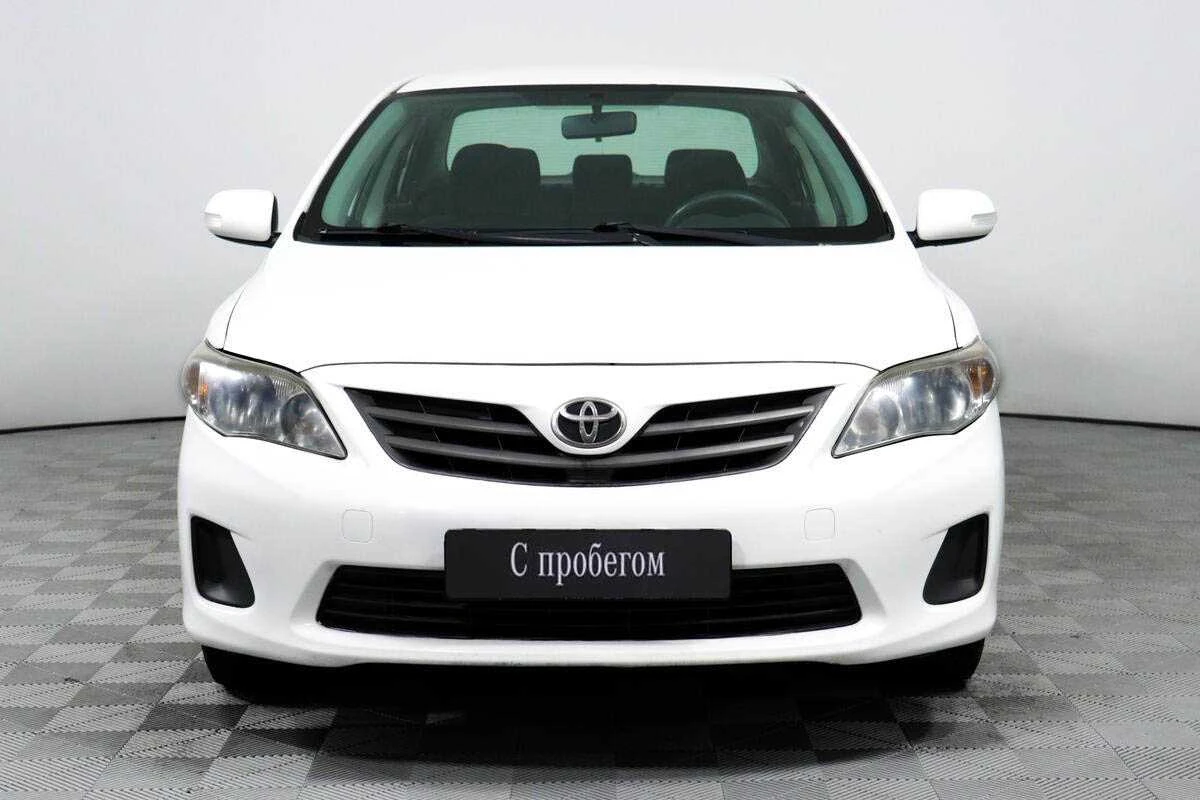 TOYOTA COROLLA, Белый, 2012, Механическая, 101 л.с., цена от 504 000 руб.