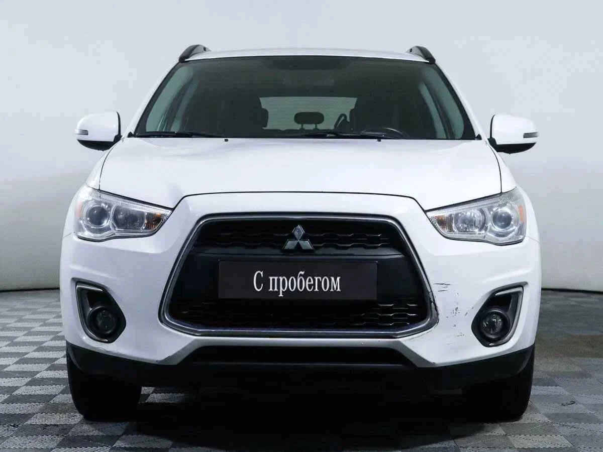 Mitsubishi ASX, Белый, 2014, Вариатор, 140 л.с., цена от 695 000 руб.
