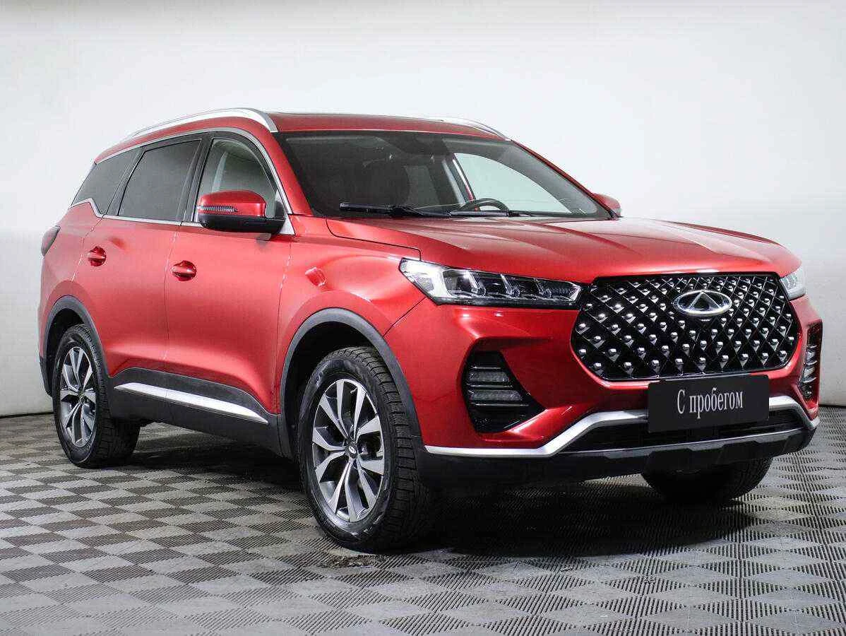 Chery Tiggo 7 Pro, Красный, 2020, Вариатор, 147 л.с., цена от 1 400 000 руб.