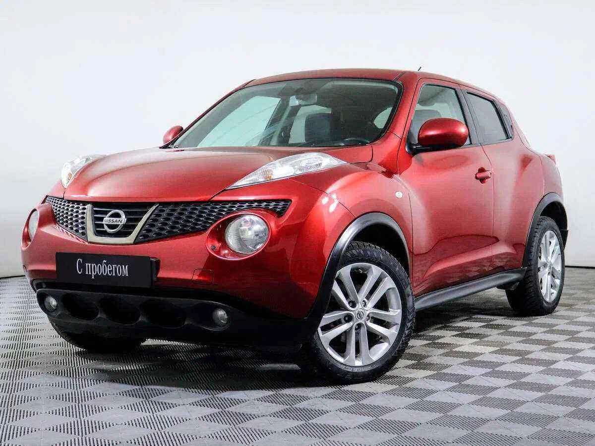 Nissan Juke, Красный, 2011, Вариатор, 117 л.с., цена от 466 000 руб.