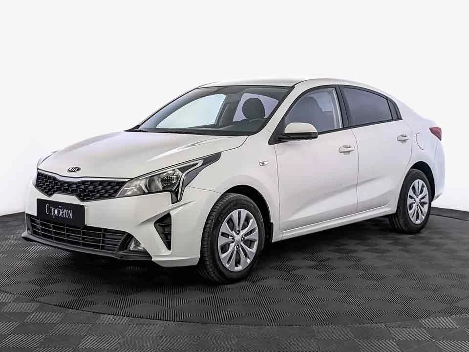 KIA RIO, Белый, 2021, Автоматическая, 123 л.с., цена от 1 192 000 руб.