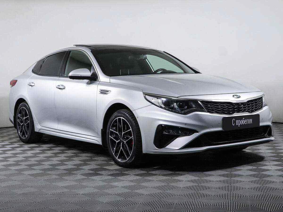 KIA Optima, Серебряный, 2019, Автоматическая, 188 л.с., цена от 1 780 000 руб.