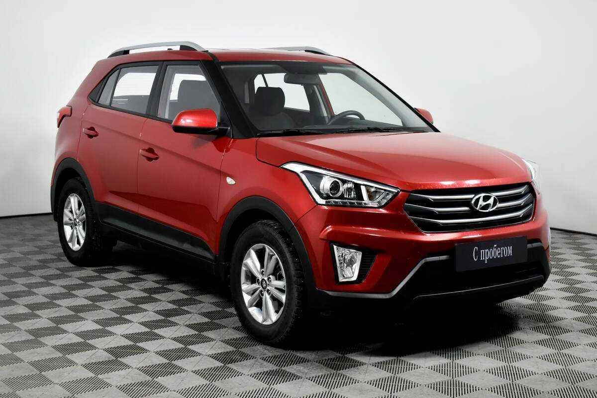 Hyundai Creta, Красный, 2020, Автоматическая, 123 л.с., цена от 1 755 000 руб.