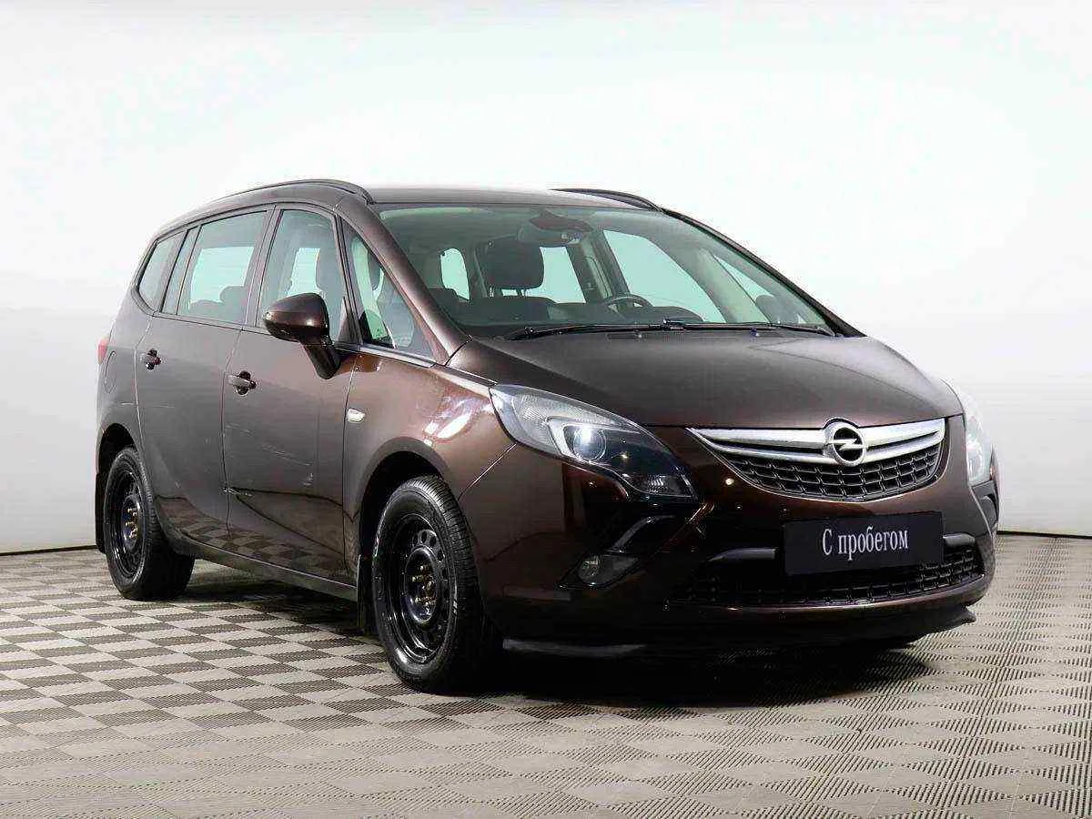 Opel Zafira, Коричневый, 2012, Автоматическая, 140 л.с., цена от 744 000 руб.
