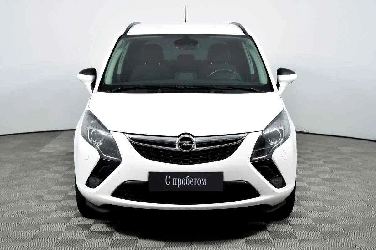 Opel Zafira, Белый, 2014, Автоматическая, 140 л.с., цена от 987 500 руб.