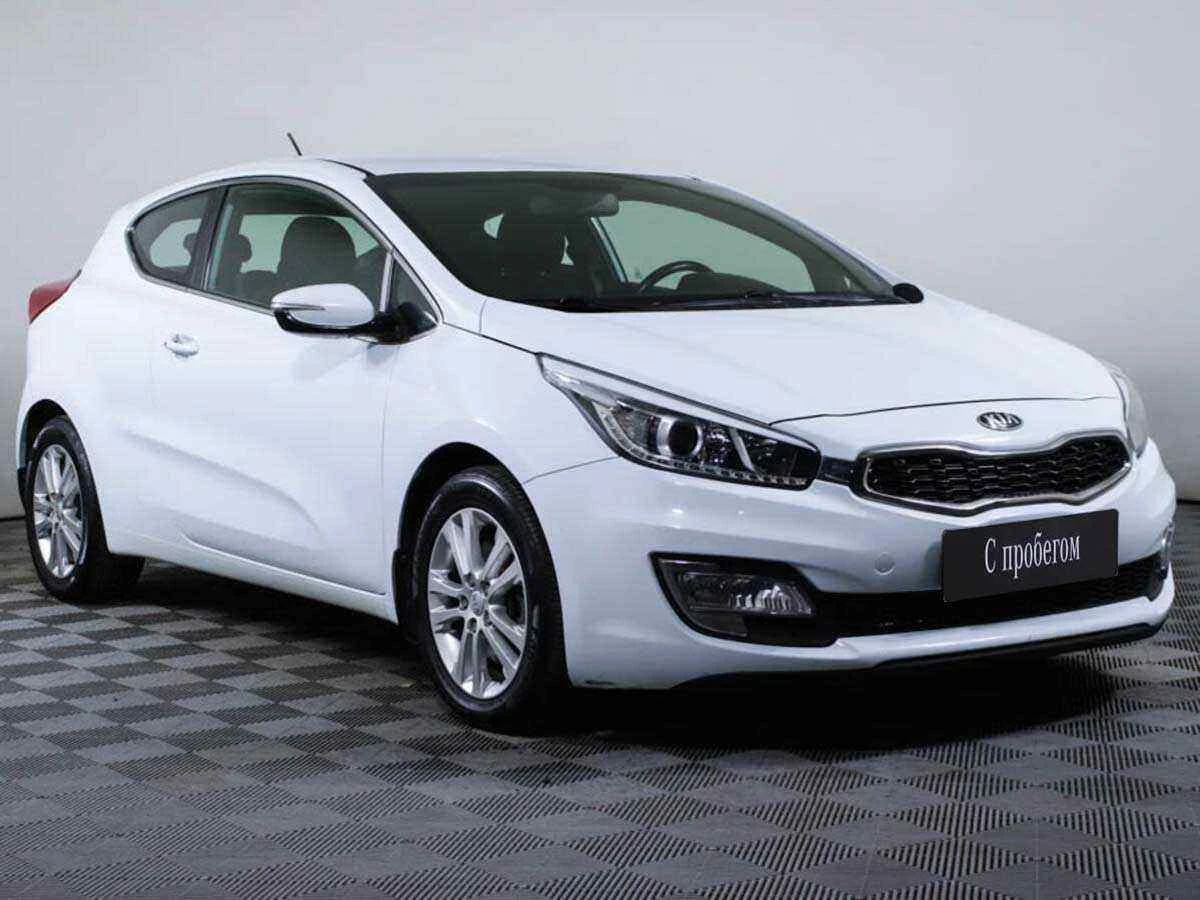 KIA Ceed, Белый, 2014, Автоматическая, 129 л.с., цена от 485 000 руб.
