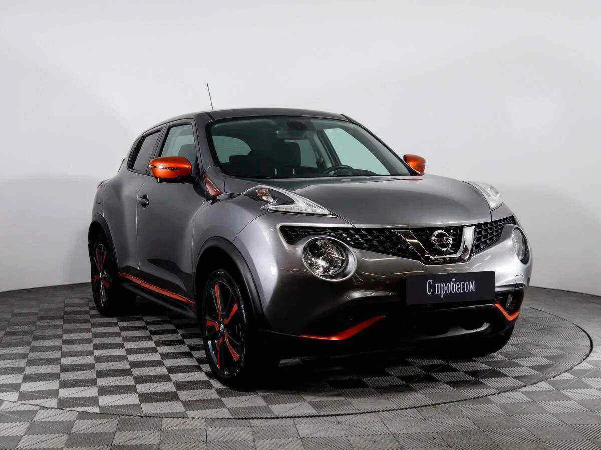 Nissan Juke, Серый, 2018, Вариатор, 117 л.с., цена от 1 405 600 руб.