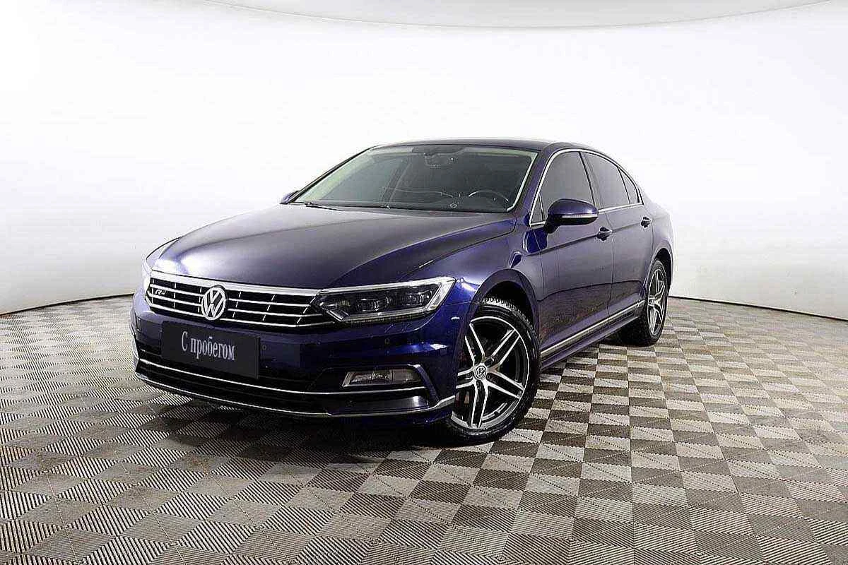 Volkswagen Passat, Синий, 2018, Робот, 180 л.с., цена от 1 280 000 руб.