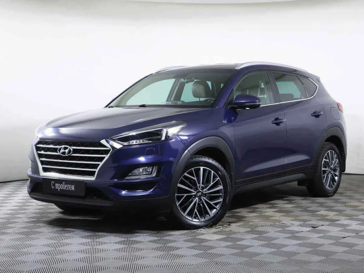 Hyundai Tucson, Синий, 2020, Автоматическая, 136 л.с., цена от 1 909 000 руб.